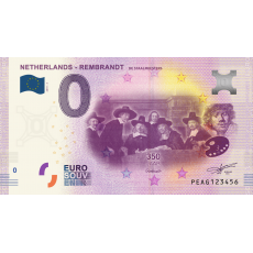 Nota 0€ Netherlands - Rembrandt 2019-3